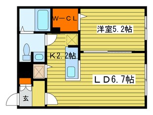 ブランノワールＤＥＣＯの物件間取画像